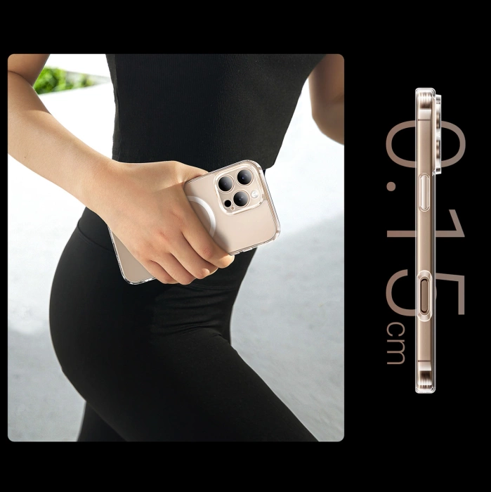 Etui magnetyczne Ugreen iPhone 16 Pro (przezroczyste)