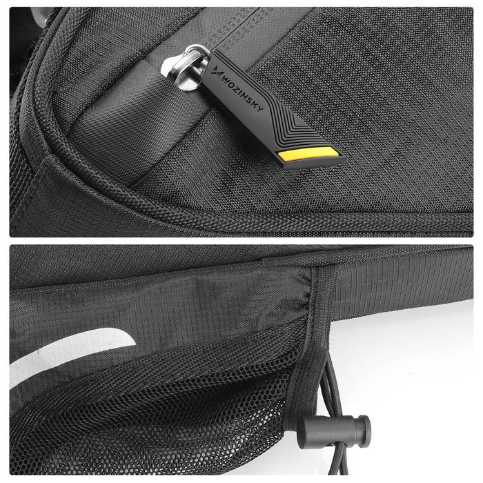 Wozinsky Fahrradtasche 1,5l unter dem Rahmen schwarz (WBB23BK)