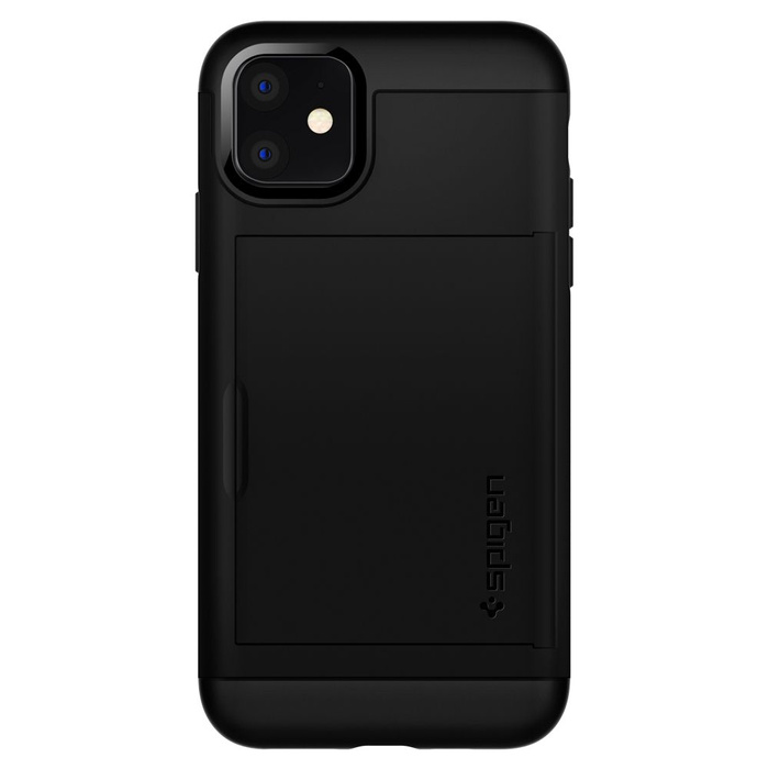Pouzdro SPIGEN Slim Armor Cs Apple Iphone 11 Black Black Case