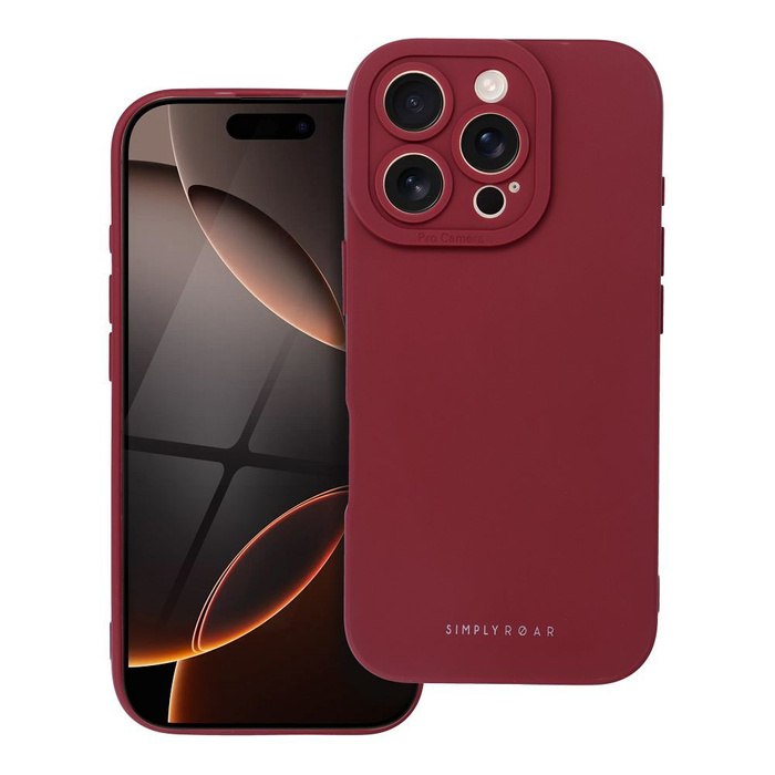ROAR futerał LUNA do IPHONE 16 Pro czerwony