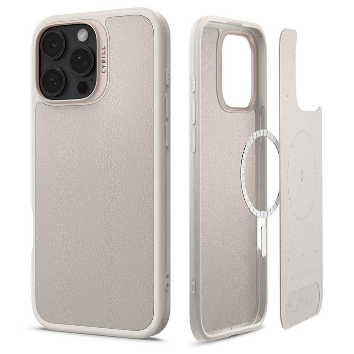 Funda Spigen Mag MagSafe IPhone CREMA CYRILL KAJUK 16 PRO MAX