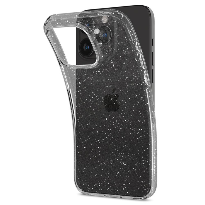 Hülle iPhone 15 Pro Max Spigen Liquid Crystal Glitter Kristall Case