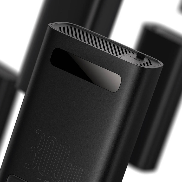 Baseus IGBT Inverter di alimentazione per auto 300 W 220 V (spina CN / EU) Nero (CGNB010101)