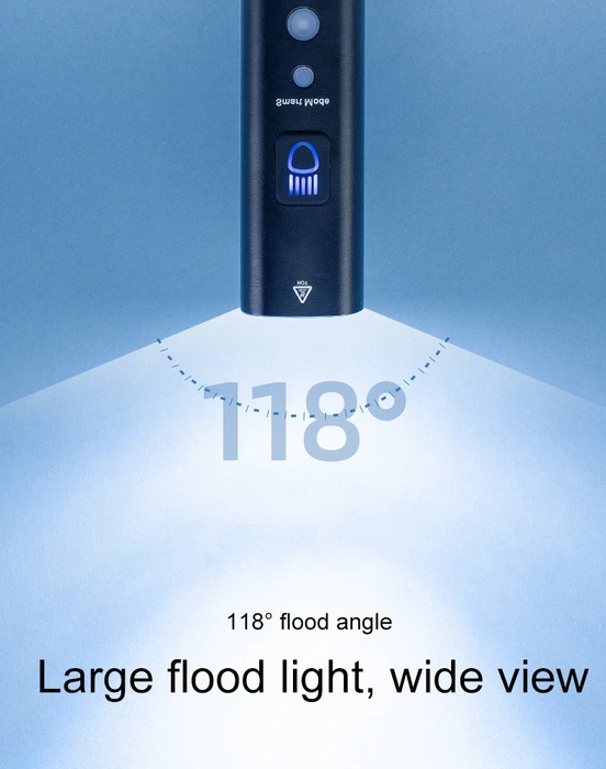 Rockbros V9M-1000 přední světlo na kolo 1000lm - černé