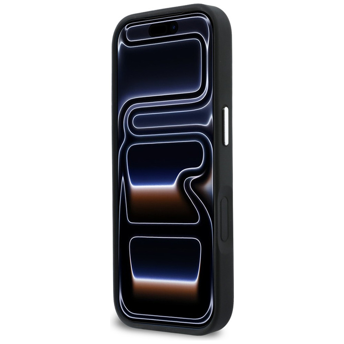 Etui Karl Lagerfeld Karl & Choupette     Back Logo MagSafe do iPhone 17 Pro czarny