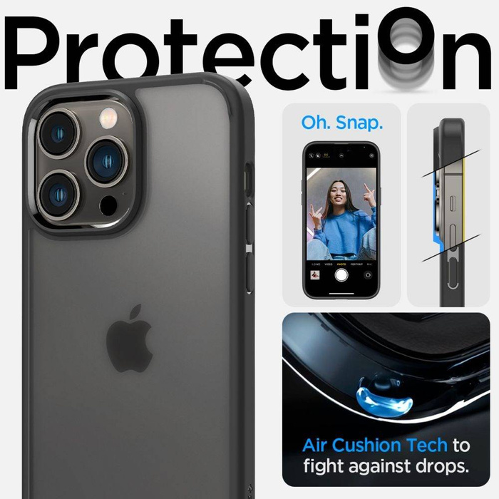 Spigen Ultra Hybrid IPhone 14 PRO MAX FROST BLACK