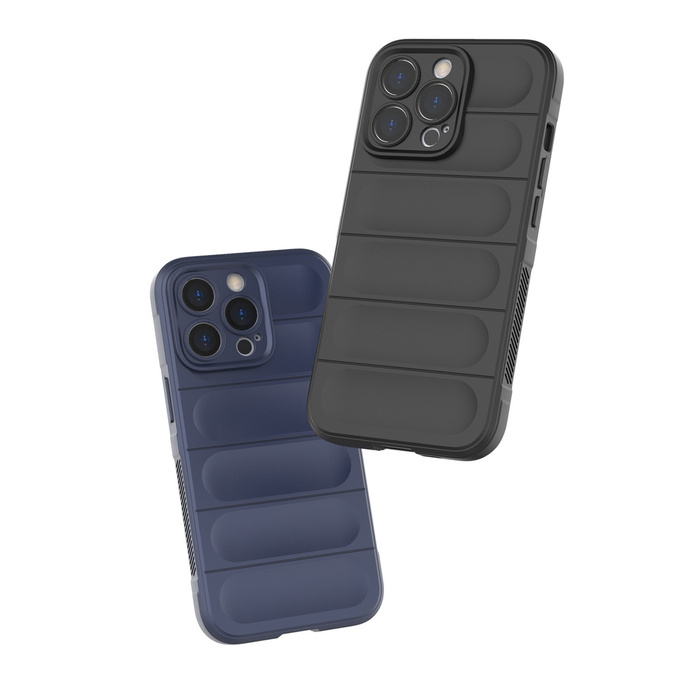 Funda Magic Shield Case para iPhone 13 Pro funda blindada flexible negra