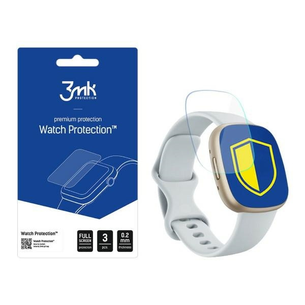 3mk Ochranná Folie ARC Hodinky Fitbit Sense 2 na celou obrazovku Ochranná Folie