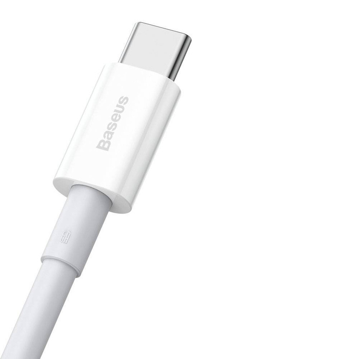 Câble Baseus Superior USB - USB TypeC 66 W 6A 2 m Blanc (CATYS-A02)