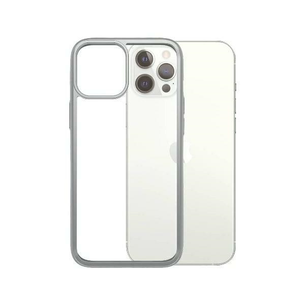 PanzerGlass KlarCase iPhone 12 Pro Max Satiniert Silber AB