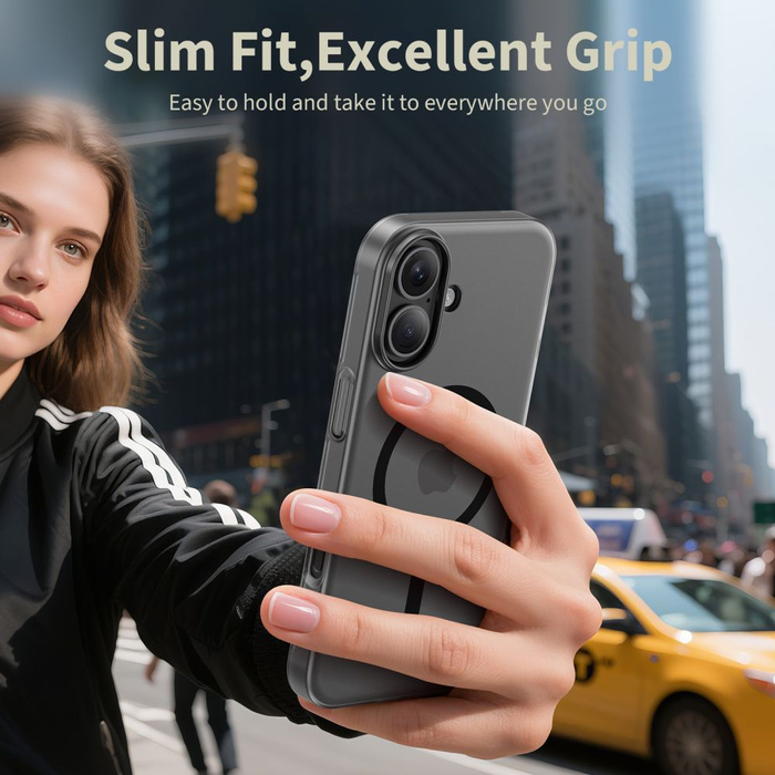 TECH-PROTECT MAGSLIM MAGSAFE IPHONE 17 MATTE/BLACK