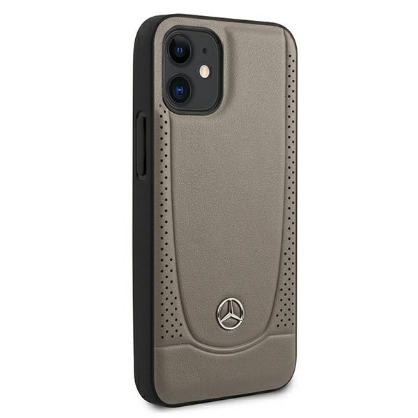 Cover Mercedes Apple iPhone 12 Mini Urban Line Brown Case