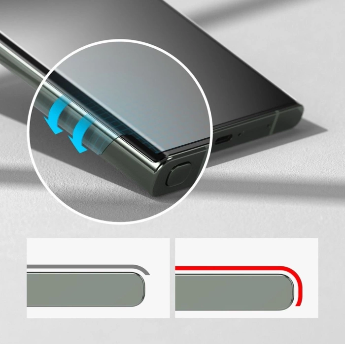 Screen Protector Ringke Dual Easy Galaxy S23 Ultra Privacy