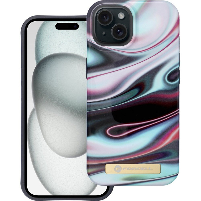 FORCELL F-PROTECT Mirage futerał kompatybilny z MagSafe do IPHONE 15 glow
