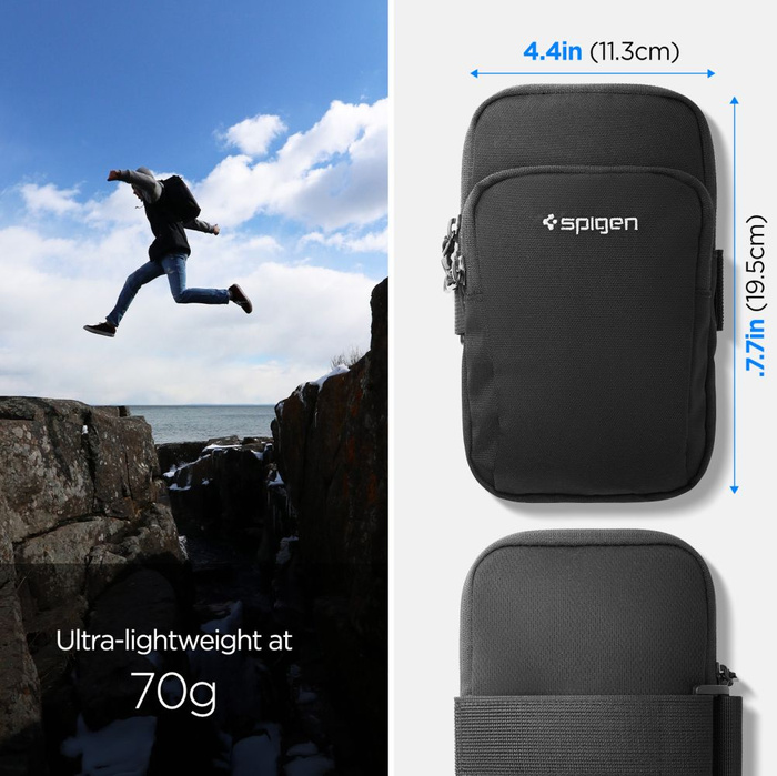 Spigen A702 DYNAMIC SHIELD ARMBAND SCHWARZ
