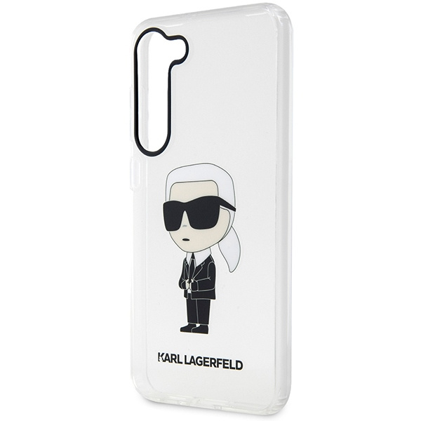 Case Karl Lagerfeld Klhcs23shniktct S23 S911 Transparent Hardcase Ikonik Karl Lagerfeld Case