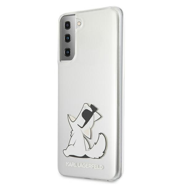 Case KARL LAGERFELD Samsung Galaxy S21 Plus Choupette Fun Clear Hardcase