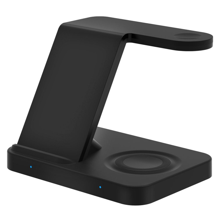 Induction Charger Tech-Protect A11 3 In1 Wireless Charger Black