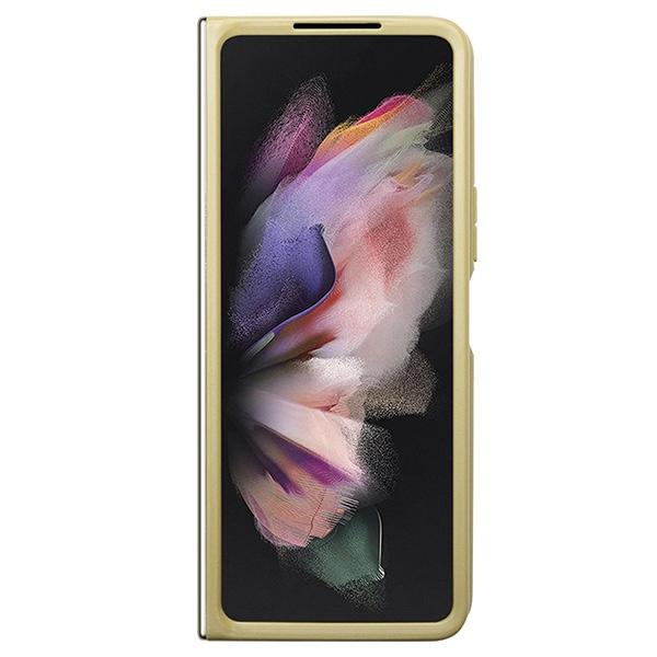 Hülle Guess GUHCZFD5HGGSHD F946 Galaxy Z Fold 5 gold/gold hartcase Glitter Script Case