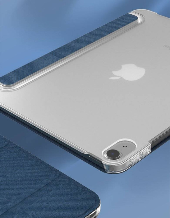 Custodia magnetica Kingxbar Business Series Smart Cover Sleep iPad Air 2020/2022 arancione