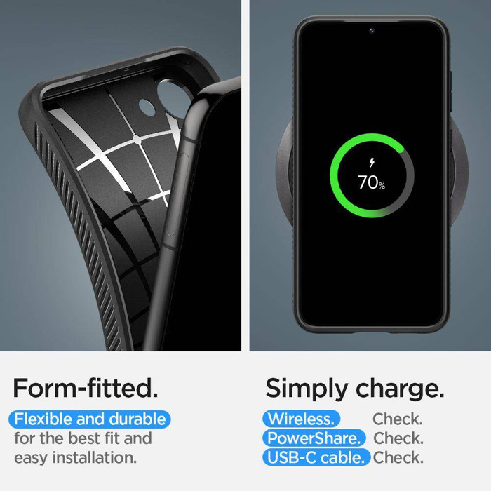 Case Spigen Liquid Air GALAXY S23+ PLUS MATTE BLACK