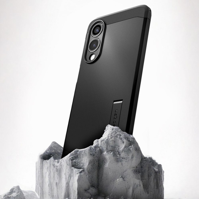 Coque Spigen Tough Armor MagSafe Galaxy S25 Edge Noir