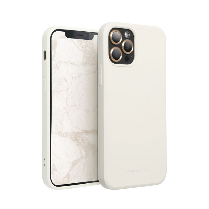 Roar Space case Case - for iPhone 14 Pro Cream