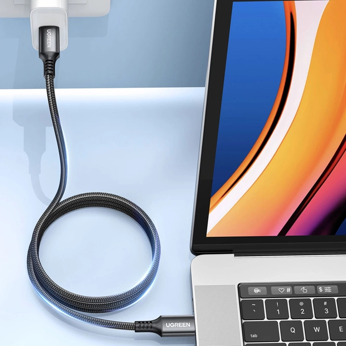 Cavo Ugreen US555 100W USB-C / USB-C PD 3 m - grigio