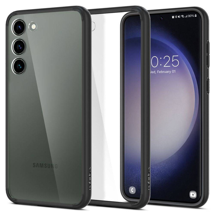 Obal Spigen Ultra Hybrid Galaxy S23 Plus MATTE Černá Case