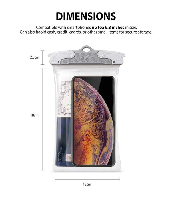 RINGKE Universal Wasserdichtes Hülle Grau Hülle