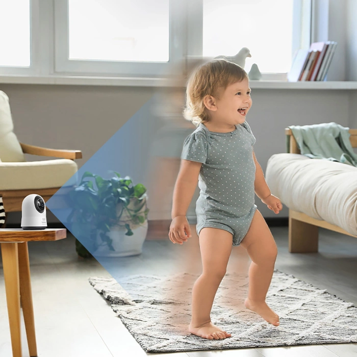 Kamera wewnętrzna Baseus P1 Pro 3K (Biała)