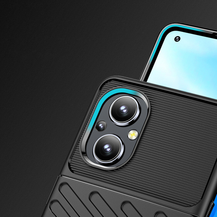 Thunder Case flexibilní pancéřovaný pouzdro kryt OnePlus Nord N200 5G černý