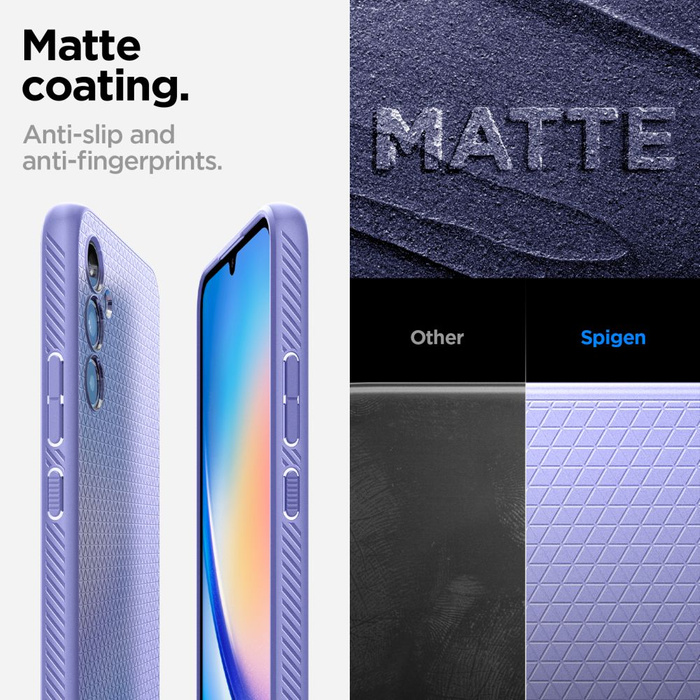 Cover Spigen Liquid Air Galaxy A34 5g Awesome Violet