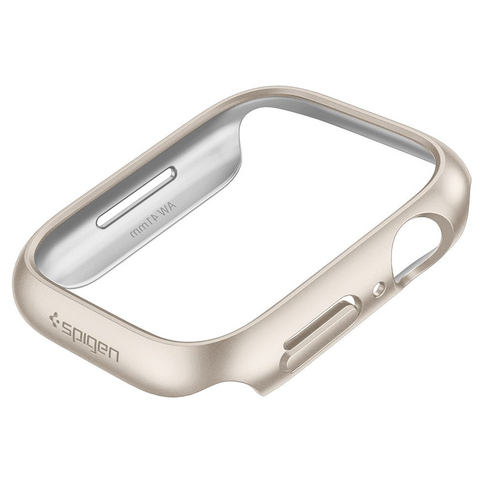 Hülle Spigen Apple Watch 7 (41 MM) Thin Fit Starlight Case