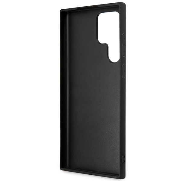 Hülle Guess GUHCS23L4GMGGR S23 Ultra S918 grau/grau hartcase 4G Big Metal Logo Case