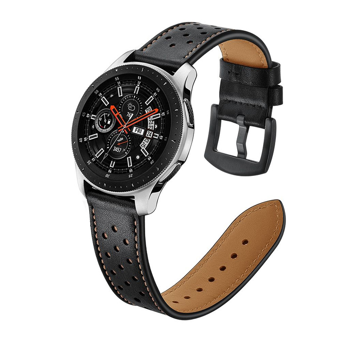 Cinturino TECH-PROTECT Samsung Galaxy Watch 46mm in pelle nera