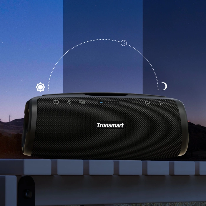 Tronsmart Mirtune S100 50W Bluetooth 5.3 IPX7 Kabelloser Lautsprecher - Schwarz