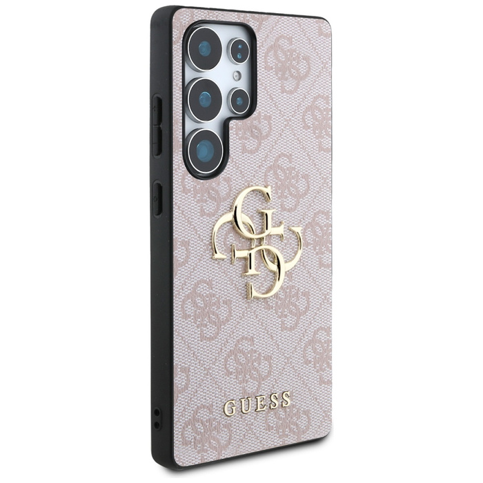 Etui Guess Big 4G Logo Classic Logo do    Samsung Galaxy S25 Ultra różowy