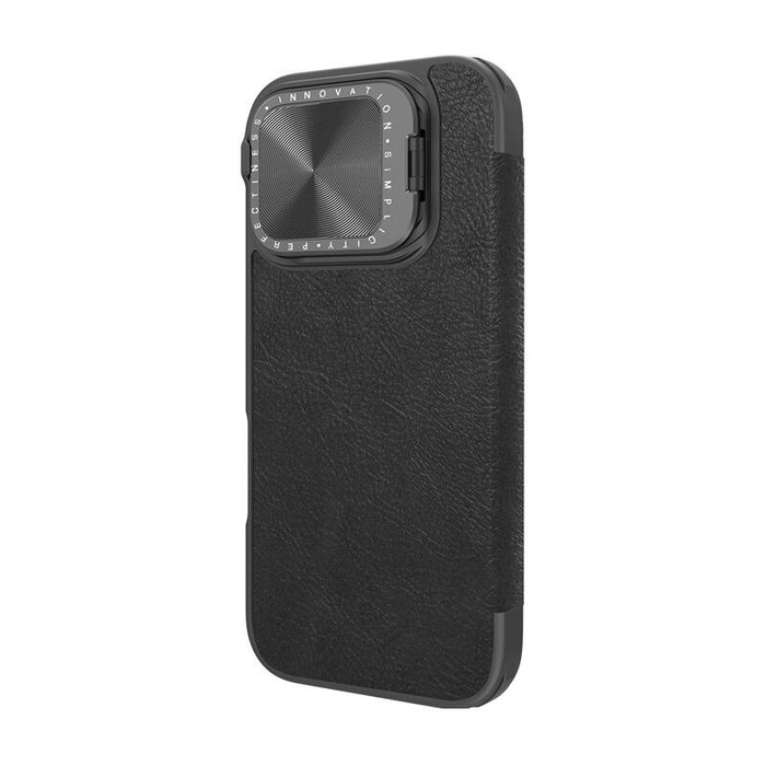 Nillkin Qin Book Prop Case for Apple iPhone 16 Classic Black