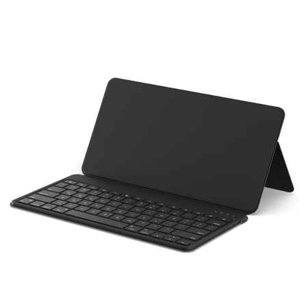 Satechi OntheGo Keyboard - bezprzewodowa klawiatura do trzech urządzeń z podstawką na smartfon/tablet (black)