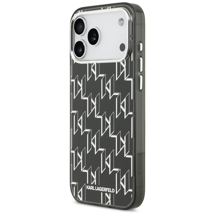 Etui Karl Lagerfeld IML KL Monogram      MagSafe do iPhone 17 Pro Max czarny