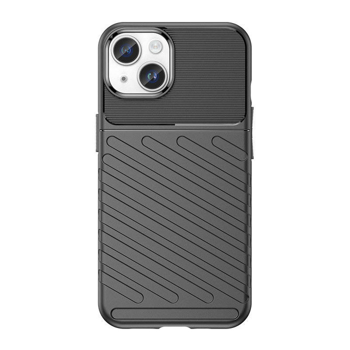 Custodia Armored Thunder per iPhone 15 Plus - nera