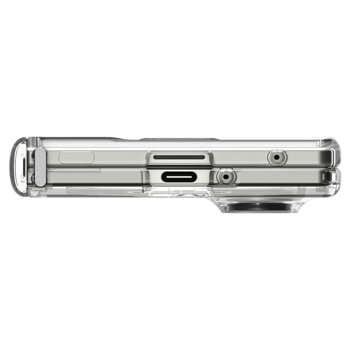 SPIGEN ULTRA HYBRID PRO MAG MAGSAFE GALAXY Z FOLD 7 CLEAR/WHITE