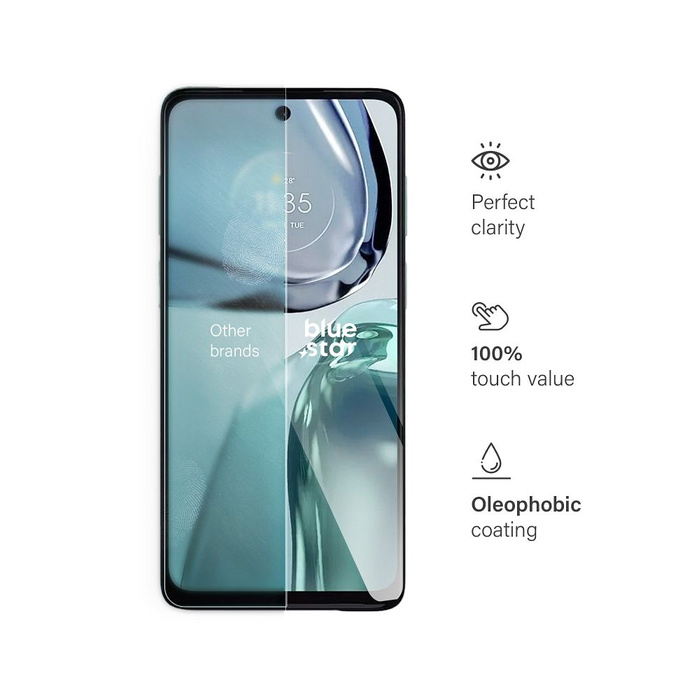 Tempered Glass Blue Star - für Motorola G62