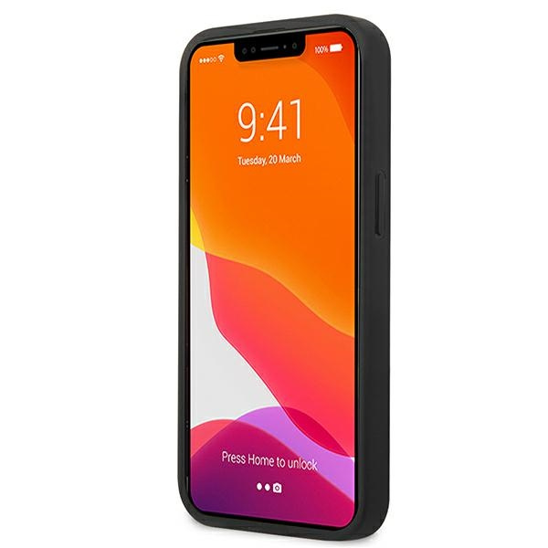 Puzdro KARL LAGERFELD Pevné puzdro Apple iPhone 13 Mini Ikonik Karl & Choupette Fuchsia