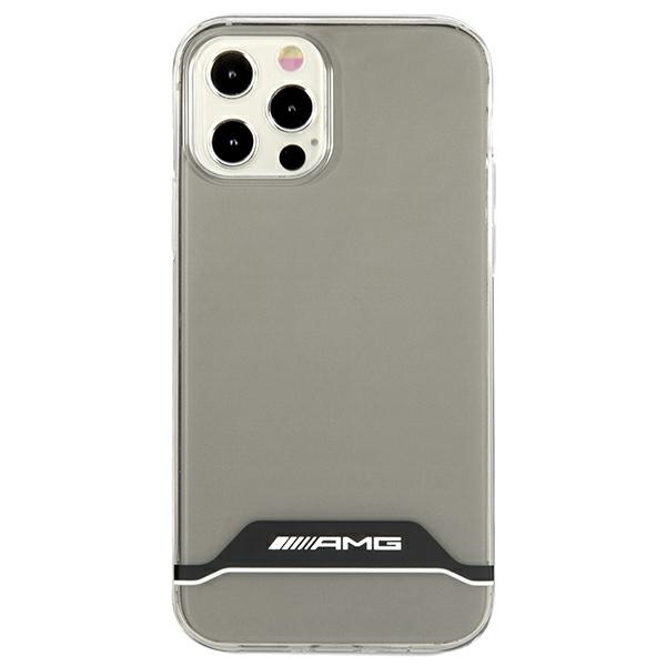 AMG AMHCP12MTCBW iPhone 12/12 Pro klar/transparent hartcase Electroplate Black&amp;White