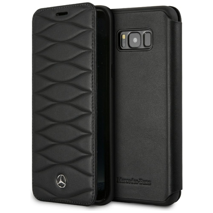 Cover MERCEDES Samsung Galaxy S8 Plus Custodia nera