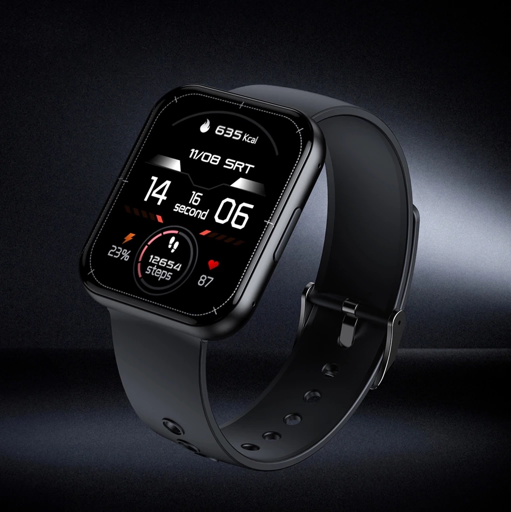 Choetech WT001 smartwatch with IP67 call answering function black 4GSM.COM