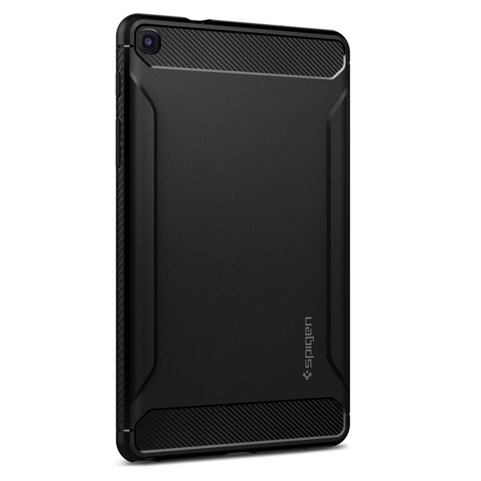 Cover SPIGEN Rugged Armor Galaxy Tab A 8.0 S-Pen 2019 P200/P205 Custodia nera opaca