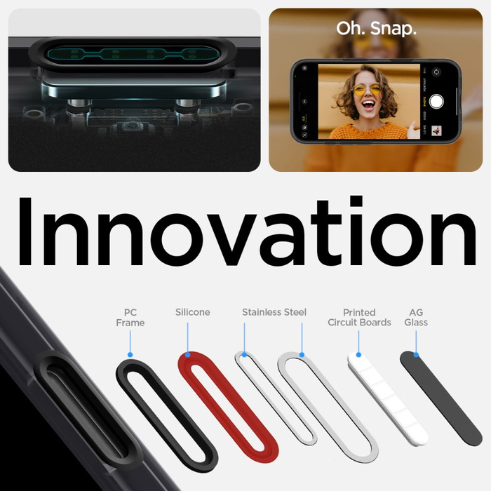 Coque Spigen Ultra Hybrid Mag MagSafe IPhone "T" 16 FROST BLACK